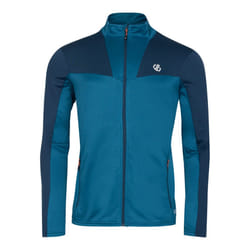 Dare 2B Mens Substratum II Core Stretch Midlayer - L, Kingfisher Blue/Moonlight Denim