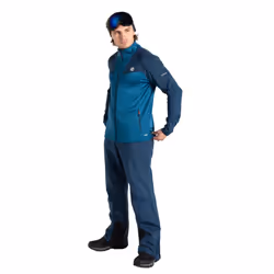 Dare 2B Mens Substratum II Core Stretch Midlayer - L, Kingfisher Blue/Moonlight Denim
