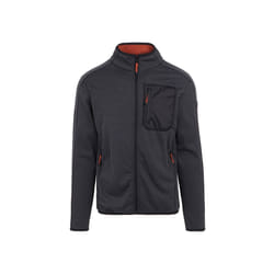 Regatta Mens Kitom Full Zip Fleece Jacket - S, Black Marl