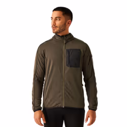 Regatta Mens Kitom Full Zip Fleece Jacket - L, Crocodile Marl
