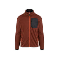 Regatta Mens Kitom Full Zip Fleece Jacket - S, Red Ochre Marl