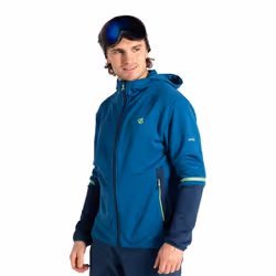Dare 2B Mens Camber Core Stretch Midlayer - S, Kingfisher Blue