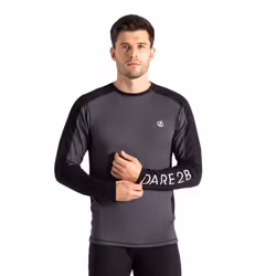 Dare 2B Mens Exchange III Base Layer Set - XL, Black/Ebony