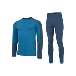Dare 2B Mens Exchange III Base Layer Set - 3XL, Moonlight Denim/Kingfisher Blue