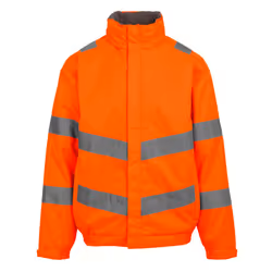 Regatta Professional Mens Pro Contract Dover Hi-Vis Jacket - 3XL, Orange