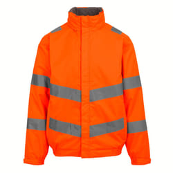 Regatta Professional Mens Pro Contract Dover Hi-Vis Jacket - 3XL, Orange