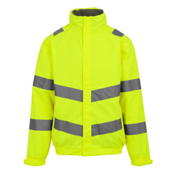 Regatta Professional Mens Pro Contract Dover Hi-Vis Jacket - S, Yellow