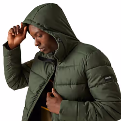 Regatta Mens Lakiver Padded Jacket - L, Dark Khaki