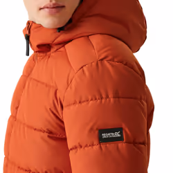 Regatta Mens Lakiver Padded Jacket - S, Red Ochre