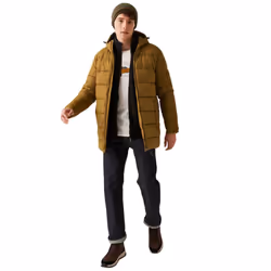 Regatta Mens Lakiver Padded Jacket - XL, Umber