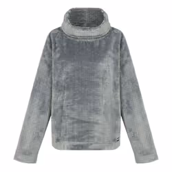 Regatta Womens/Ladies Bardou II Velour Fleece Top - 8 UK, Storm Grey
