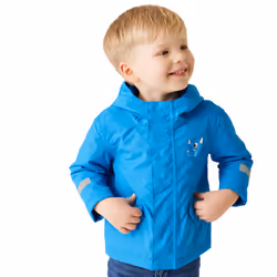 Regatta Childrens/Kids Spike The Monster Waterproof Jacket - 5-6 Years, Hydro Blue