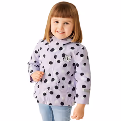 Regatta Childrens/Kids Shyla The Leopard Waterproof Jacket - 5-6 Years, Lilac Frost