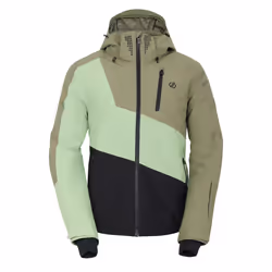 Dare 2B Mens Baseplate II Ski Jacket - XL, Olivine Green/Piquant Green