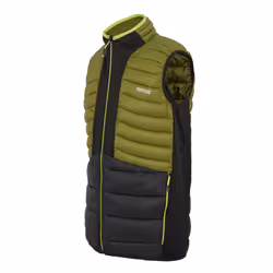 Regatta Mens Leedre Hybrid Gilet - L, Nephrite Green/Black