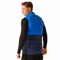 Regatta Mens Leedre Hybrid Gilet - 3XL, Olympian Blue/Navy