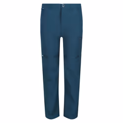 Regatta Childrens/Kids Highton Stretch Zip-Off Walking Trousers - 5-6 Years, Moroccan Blue