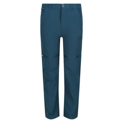 Regatta Childrens/Kids Highton Stretch Zip-Off Walking Trousers - 5-6 Years, Moroccan Blue