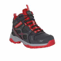 Regatta Childrens/Kids Vendeavour Walking Boots - 2 UK, Granite/Pink Potion