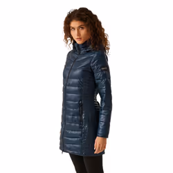 Regatta Womens/Ladies Andel IV Quilted Baffled Jacket - 14 UK, Navy