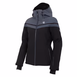 Dare 2B Womens/Ladies Flurry Ski Jacket - 12 UK, Black/Ebony