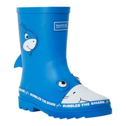 Regatta Childrens/Kids Mudplay II Bubbles The Shark Wellington Boots - 12 UK Child, Blue