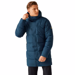 Regatta Mens Hayleyn Padded Jacket - M, Moonlight Denim