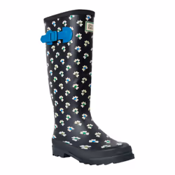 Regatta Womens/Ladies Orla Kiely Hi II Clover Wellington Boots - 3 UK, Black