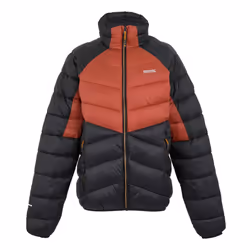 Regatta Mens Dalent Padded Jacket - 3XL, Red Ochre/Black