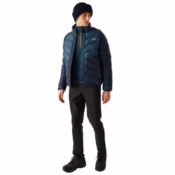 Regatta Mens Dalent Padded Jacket - 3XL, Moonlight Denim/Navy