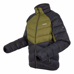 Regatta Mens Dalent Padded Jacket - XL, Nephrite Green/Black