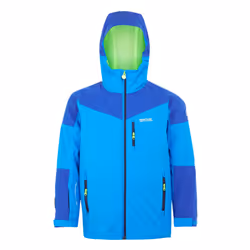 Regatta Boys Trekktain 3 in 1 Jacket - 7-8 Years, Hydro Blue/Olympian Blue