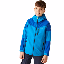 Regatta Boys Trekktain 3 in 1 Jacket - 7-8 Years, Hydro Blue/Olympian Blue