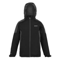 Regatta Childrens/Kids Hurdle V Waterproof Jacket - 3-4 Years, Black/Seal Grey