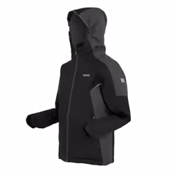 Regatta Childrens/Kids Hurdle V Waterproof Jacket - 3-4 Years, Black/Seal Grey
