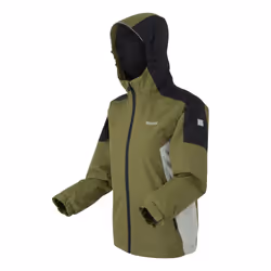 Regatta Childrens/Kids Hurdle V Waterproof Jacket - 9-10 Years, Nephrite Green/Black