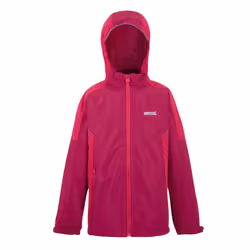 Regatta Childrens/Kids Hurdle V Waterproof Jacket - 14 Years, Berry Pink/Pink Potion