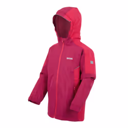Regatta Childrens/Kids Hurdle V Waterproof Jacket - 14 Years, Berry Pink/Pink Potion