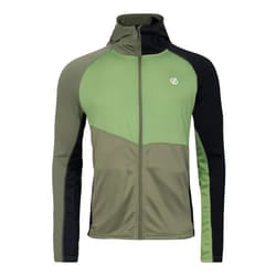 Dare 2B Mens Assimilate II Core Stretch Midlayer - L, Olivine Green/Black