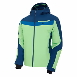 Dare 2B Mens Eagle II Ski Jacket - 3XL, Moonlight Denim/Green Flash