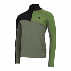 Regatta Mens Dignify III Core Stretch Midlayer - M, Olivine Green/Black