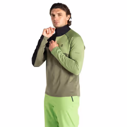 Regatta Mens Dignify III Core Stretch Midlayer - M, Olivine Green/Black