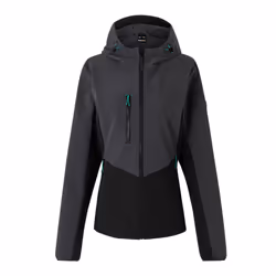 Regatta Professional Womens/Ladies Ada Stretch Soft Shell Jacket - 18 UK, Slate Grey/Black