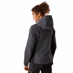 Regatta Professional Womens/Ladies Ada Stretch Soft Shell Jacket - 18 UK, Slate Grey/Black