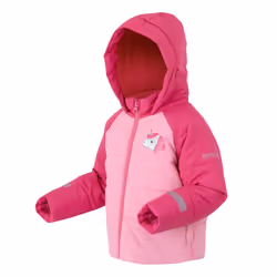 Regatta Childrens/Kids Luna The Unicorn Quilted Jacket - 18-24 Months, Sweet Pink