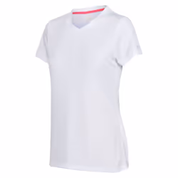 Regatta Womens/Ladies Fingal Plain V Neck T-Shirt - 16 UK, White