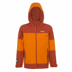 Regatta Childrens/Kids Beamz IV Waterproof Jacket - 11-12 Years, Fox/Red Ochre