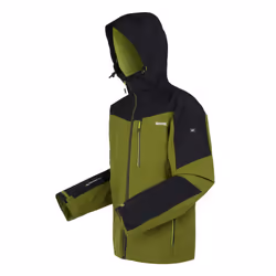 Regatta Mens Wentwood IX 3 in 1 Jacket - S, Nephrite Green/Black
