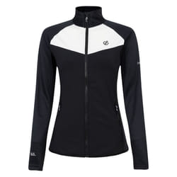 Dare 2B Womens/Ladies Elation III Core Stretch Midlayer - 16 UK, Black/Blanc De Blanc
