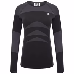 Dare 2B Womens/Ladies In The Zone II Long-Sleeved Base Layer Top - L-XL, Black